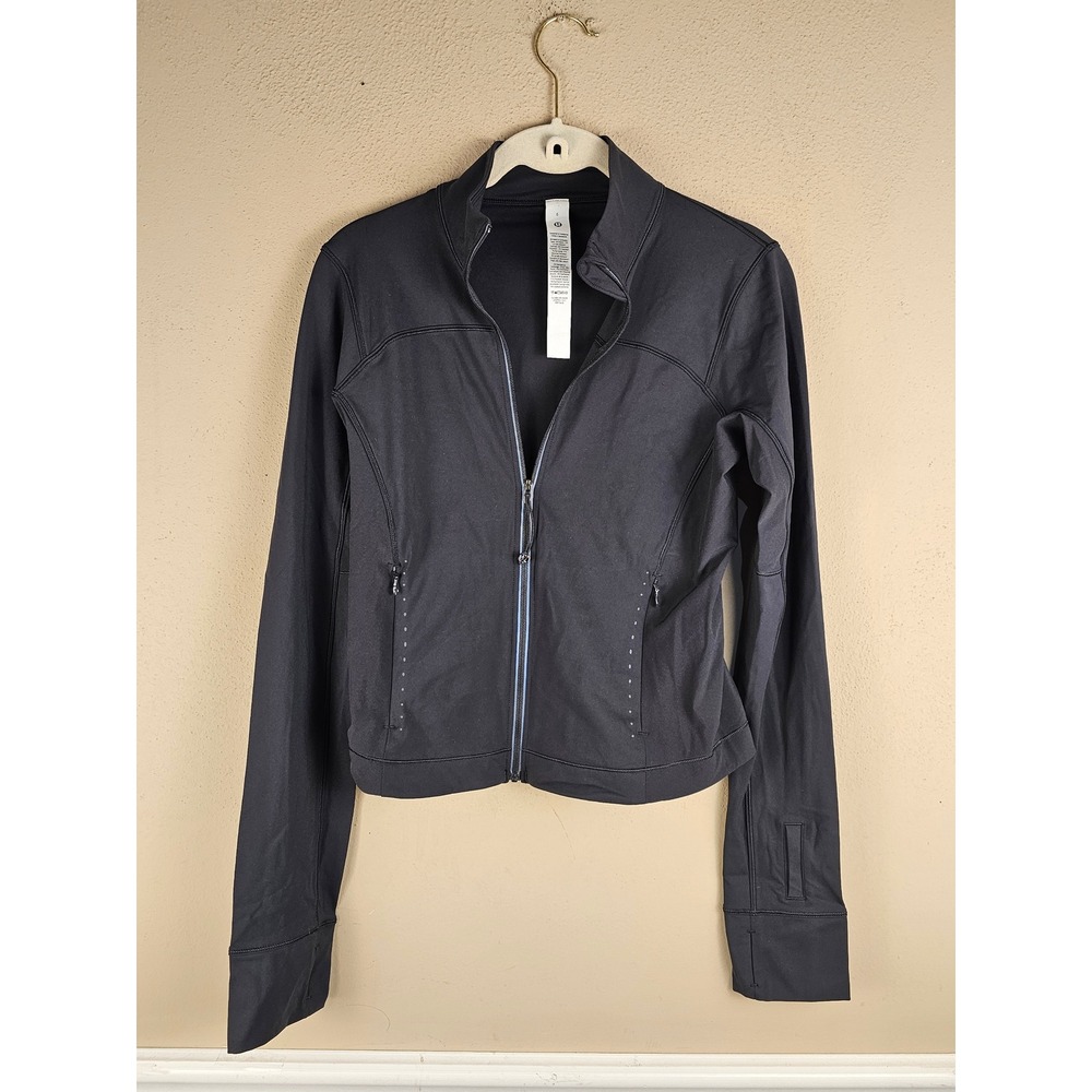 Lululemon Womens Black Lightweight UV Protection Running Jacket 6
